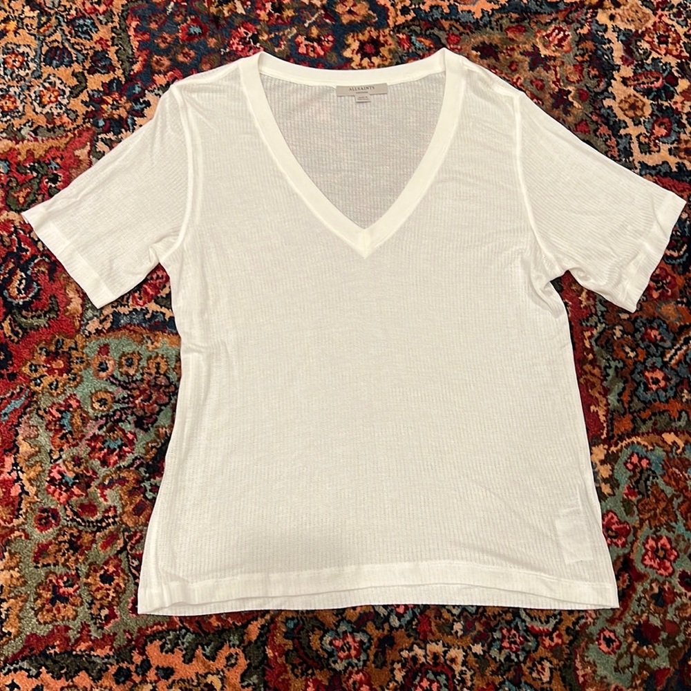 All Saints never worn knit tee.